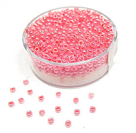 Roccailles Miyuki 2.2mm pearl pink
